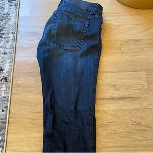 Fidelity Men’s Jeans - Jimmy Cut blue/black. Waist 32. Slim straight leg.